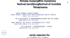 Desktop Screenshot of filmskemutacije.com